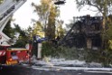 Grossfeuer Einfamilienhaus Siegburg Muehlengrabenstr P1085